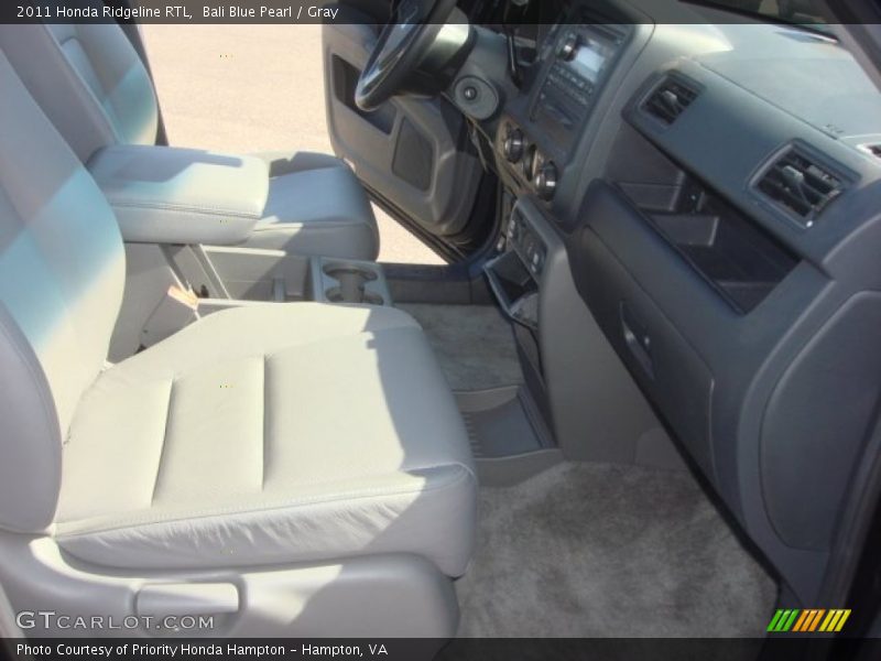 Bali Blue Pearl / Gray 2011 Honda Ridgeline RTL