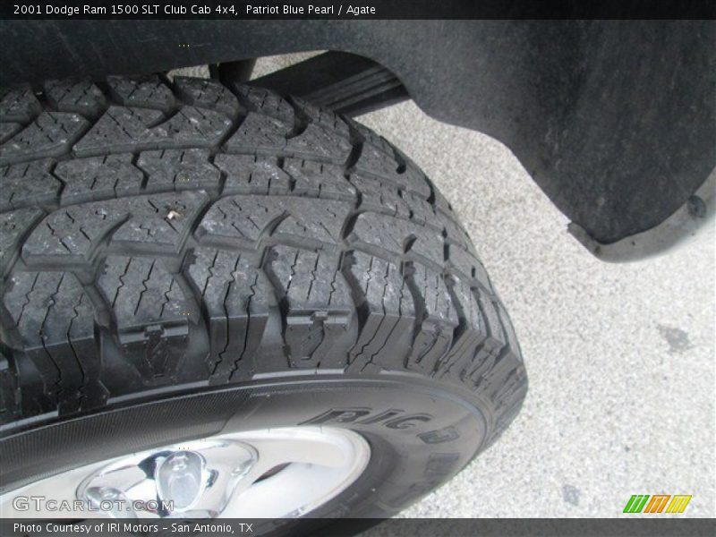 Patriot Blue Pearl / Agate 2001 Dodge Ram 1500 SLT Club Cab 4x4