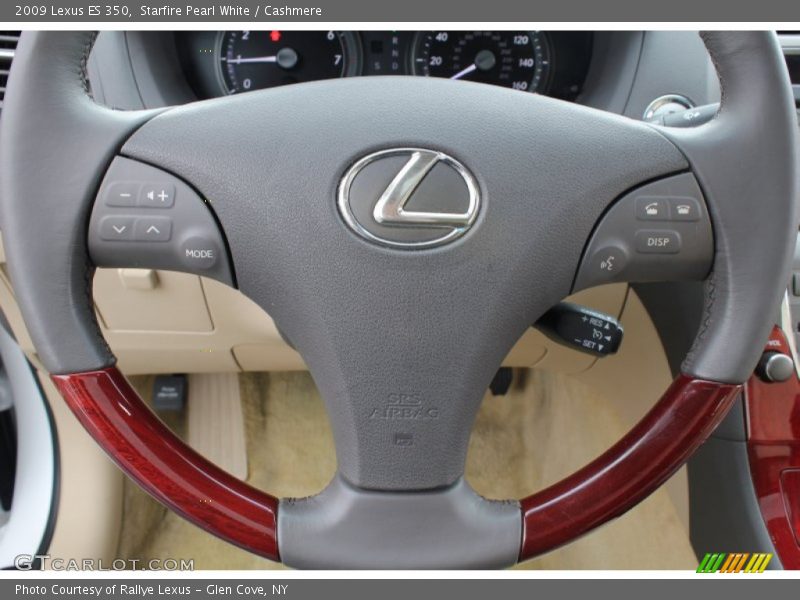 Starfire Pearl White / Cashmere 2009 Lexus ES 350