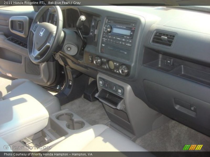 Bali Blue Pearl / Gray 2011 Honda Ridgeline RTL