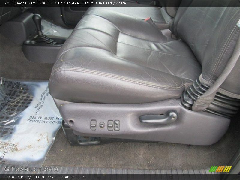 Patriot Blue Pearl / Agate 2001 Dodge Ram 1500 SLT Club Cab 4x4