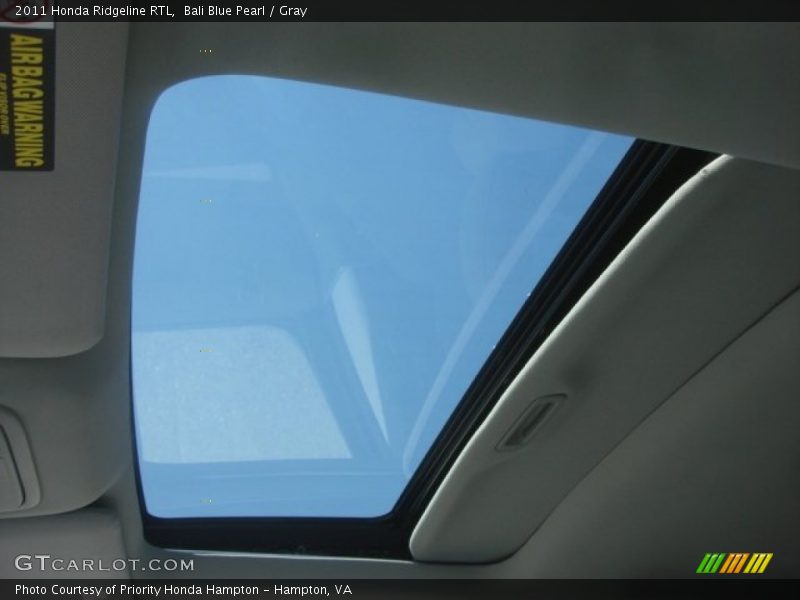 Bali Blue Pearl / Gray 2011 Honda Ridgeline RTL