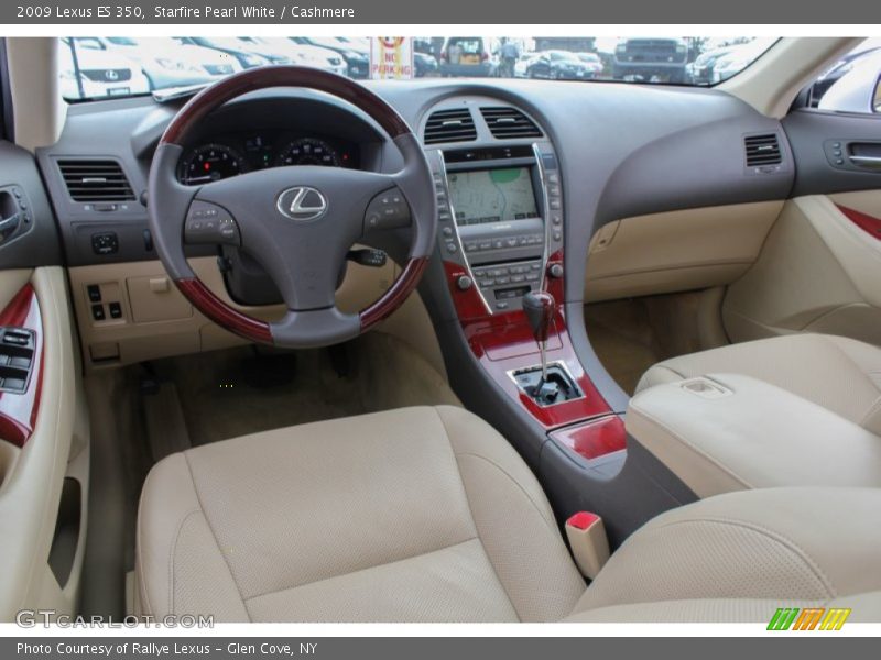 Starfire Pearl White / Cashmere 2009 Lexus ES 350