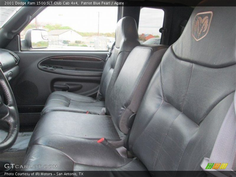 Patriot Blue Pearl / Agate 2001 Dodge Ram 1500 SLT Club Cab 4x4