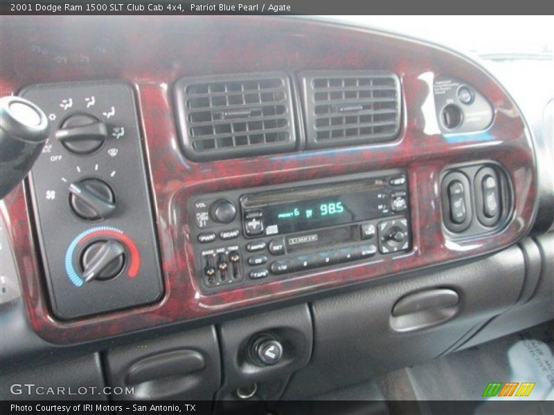 Patriot Blue Pearl / Agate 2001 Dodge Ram 1500 SLT Club Cab 4x4