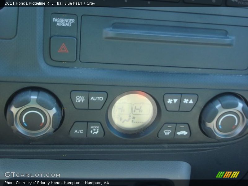 Bali Blue Pearl / Gray 2011 Honda Ridgeline RTL