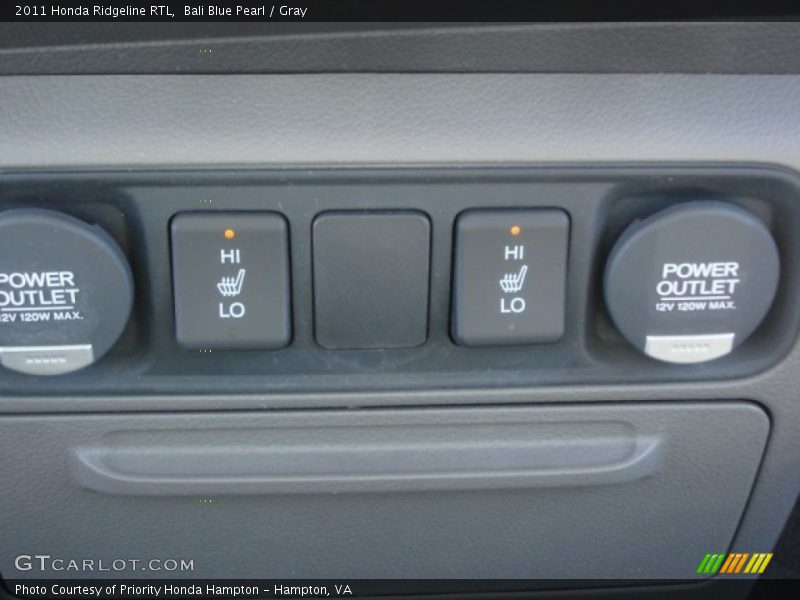 Bali Blue Pearl / Gray 2011 Honda Ridgeline RTL