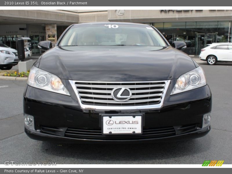 Obsidian Black / Parchment 2010 Lexus ES 350