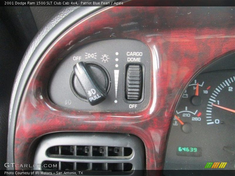 Patriot Blue Pearl / Agate 2001 Dodge Ram 1500 SLT Club Cab 4x4