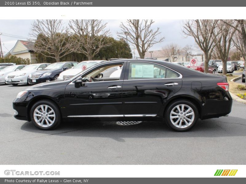 Obsidian Black / Parchment 2010 Lexus ES 350