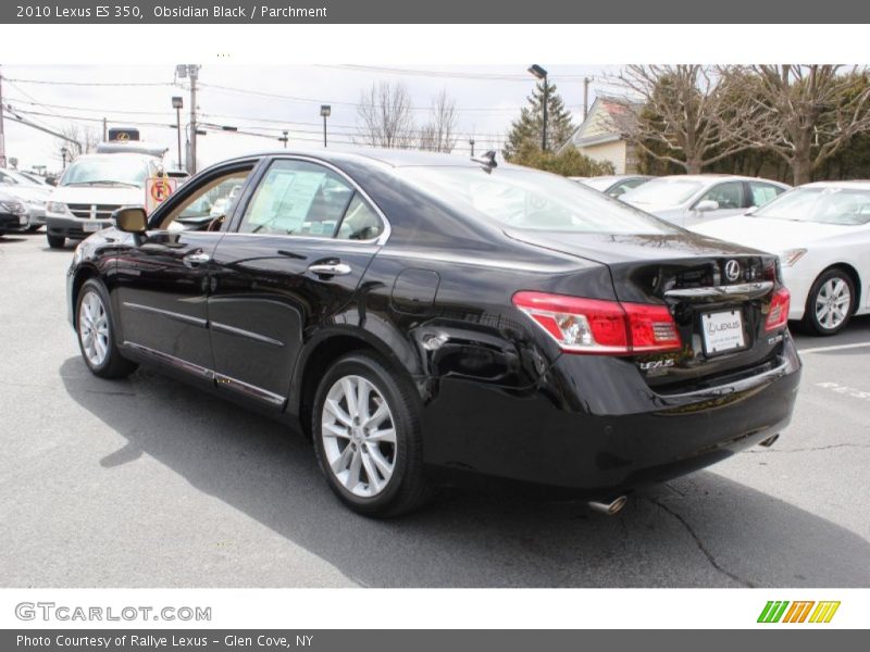 Obsidian Black / Parchment 2010 Lexus ES 350
