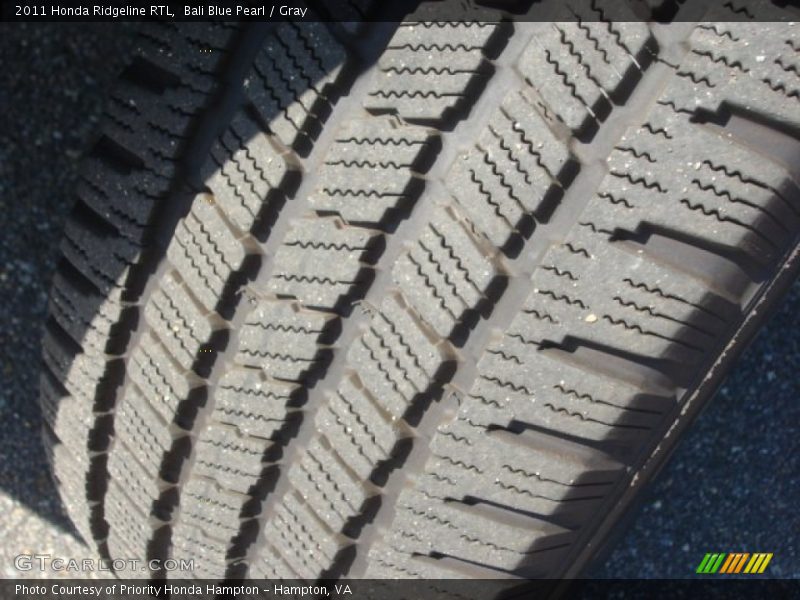 Bali Blue Pearl / Gray 2011 Honda Ridgeline RTL