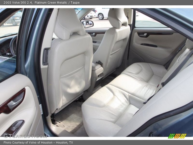 Platinum Green Metallic / Taupe 2003 Volvo S60 2.4