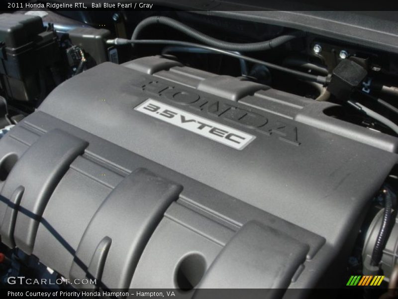 Bali Blue Pearl / Gray 2011 Honda Ridgeline RTL