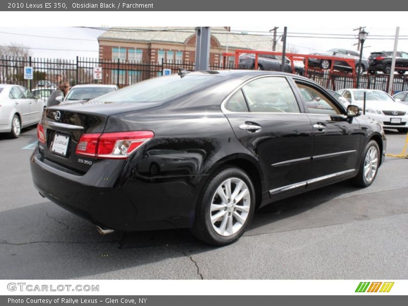 Obsidian Black / Parchment 2010 Lexus ES 350