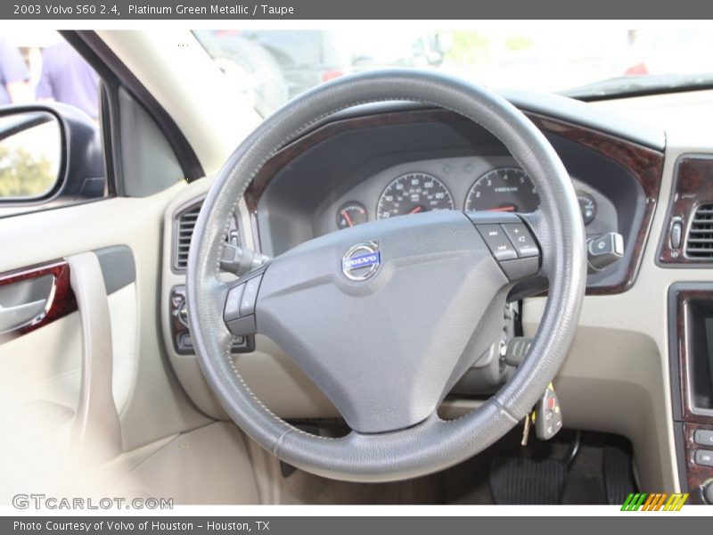 Platinum Green Metallic / Taupe 2003 Volvo S60 2.4