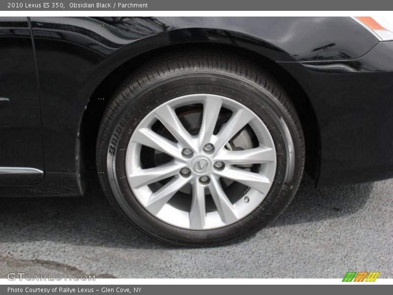 Obsidian Black / Parchment 2010 Lexus ES 350