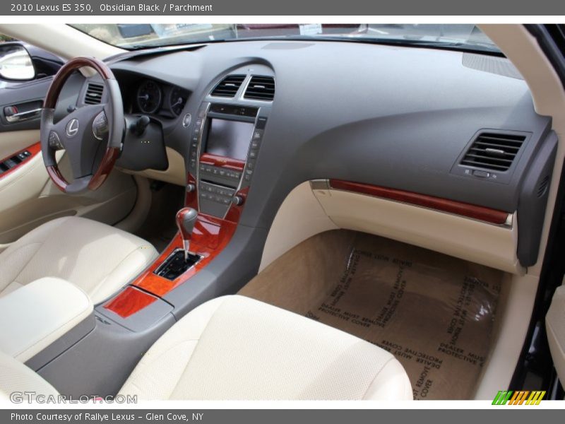 Obsidian Black / Parchment 2010 Lexus ES 350