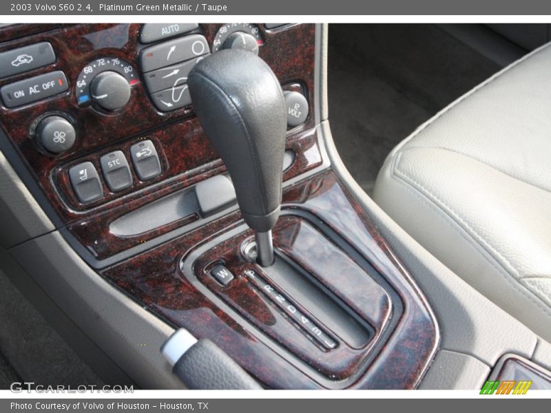 Platinum Green Metallic / Taupe 2003 Volvo S60 2.4