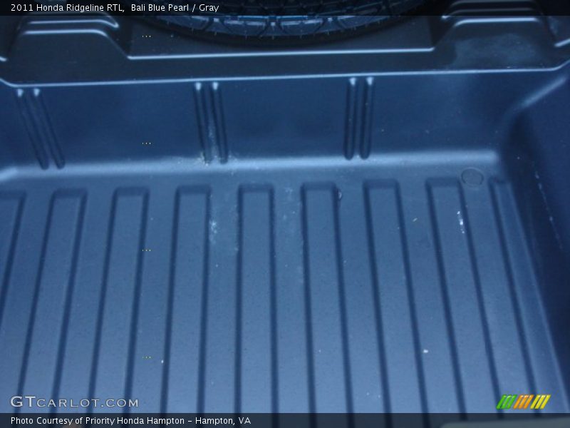 Bali Blue Pearl / Gray 2011 Honda Ridgeline RTL