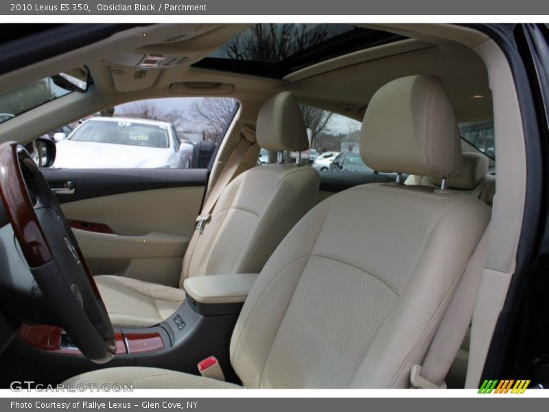 Obsidian Black / Parchment 2010 Lexus ES 350