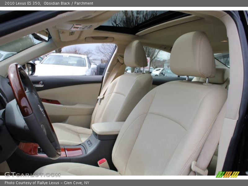 Obsidian Black / Parchment 2010 Lexus ES 350