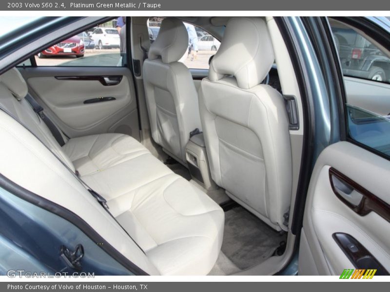 Platinum Green Metallic / Taupe 2003 Volvo S60 2.4