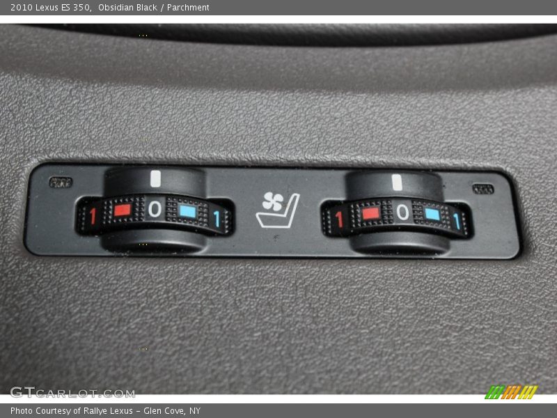 Obsidian Black / Parchment 2010 Lexus ES 350