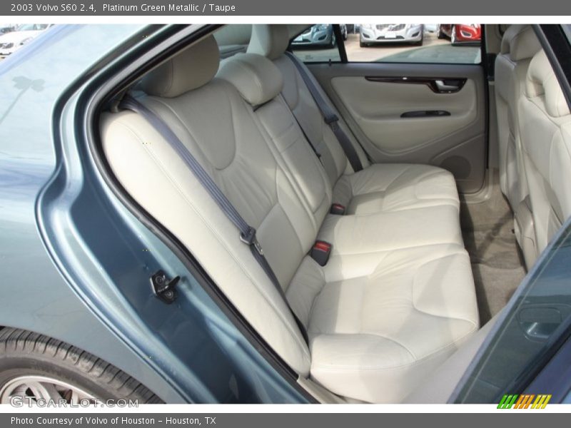 Platinum Green Metallic / Taupe 2003 Volvo S60 2.4