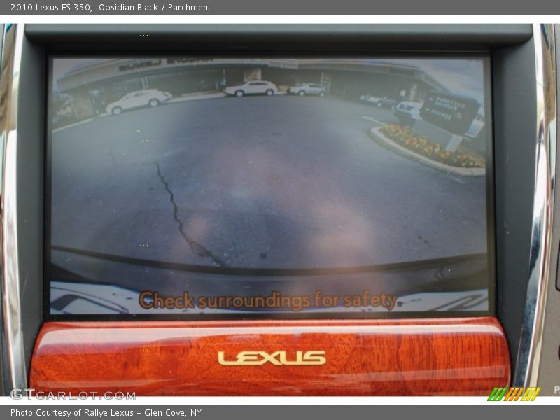 Obsidian Black / Parchment 2010 Lexus ES 350