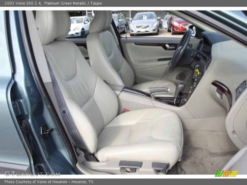 Platinum Green Metallic / Taupe 2003 Volvo S60 2.4