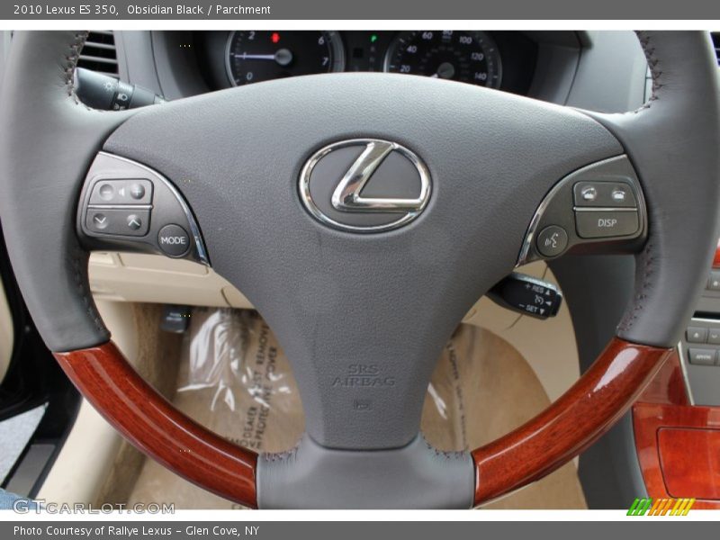 Obsidian Black / Parchment 2010 Lexus ES 350