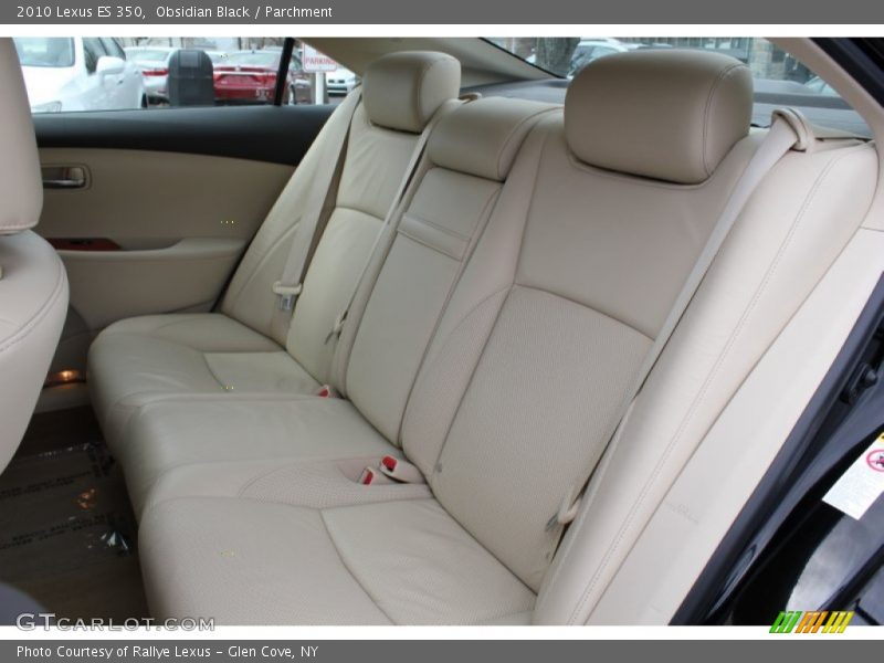 Obsidian Black / Parchment 2010 Lexus ES 350