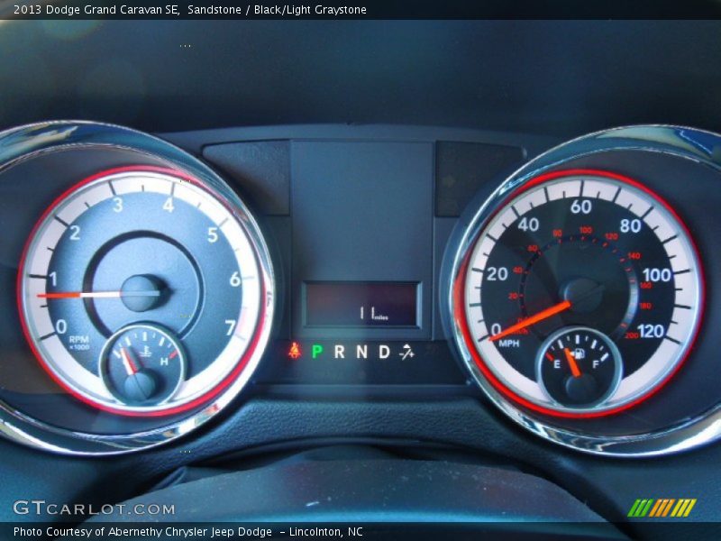 Sandstone / Black/Light Graystone 2013 Dodge Grand Caravan SE