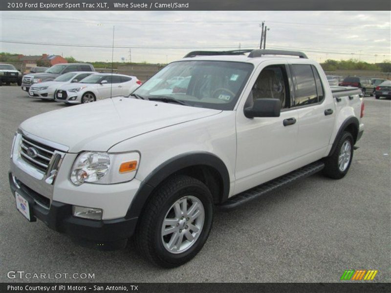 White Suede / Camel/Sand 2010 Ford Explorer Sport Trac XLT