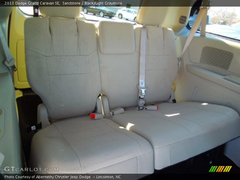 Sandstone / Black/Light Graystone 2013 Dodge Grand Caravan SE