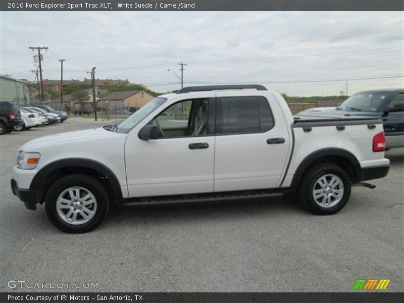 White Suede / Camel/Sand 2010 Ford Explorer Sport Trac XLT