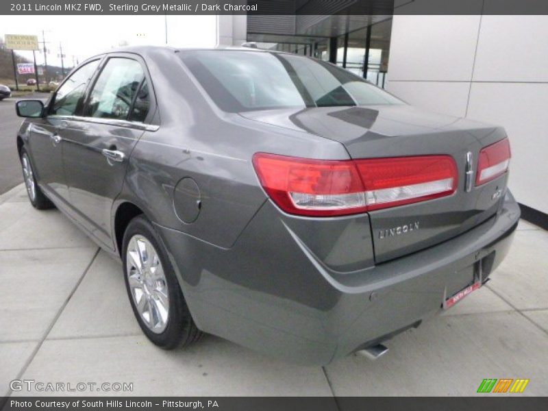 Sterling Grey Metallic / Dark Charcoal 2011 Lincoln MKZ FWD