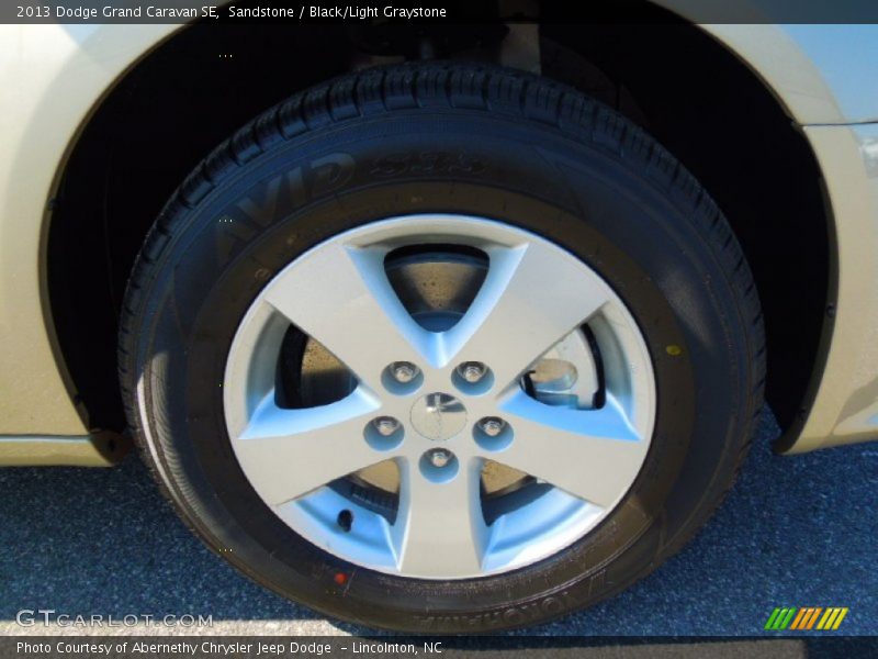Sandstone / Black/Light Graystone 2013 Dodge Grand Caravan SE