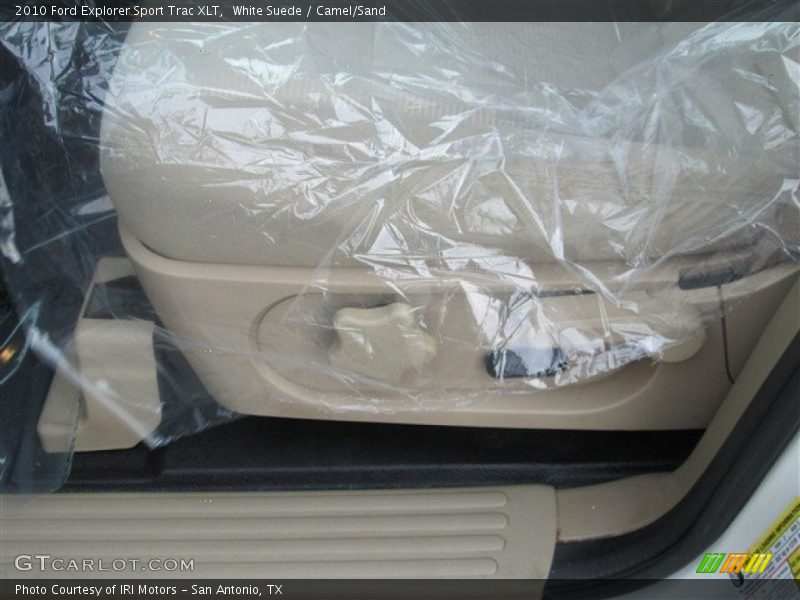 White Suede / Camel/Sand 2010 Ford Explorer Sport Trac XLT