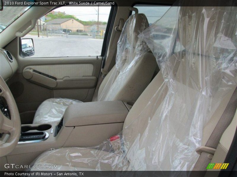 White Suede / Camel/Sand 2010 Ford Explorer Sport Trac XLT