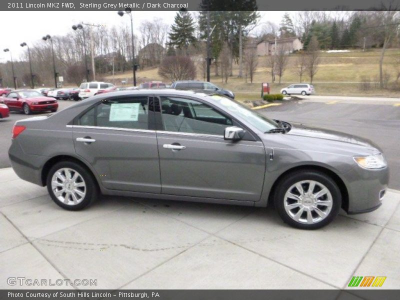 Sterling Grey Metallic / Dark Charcoal 2011 Lincoln MKZ FWD