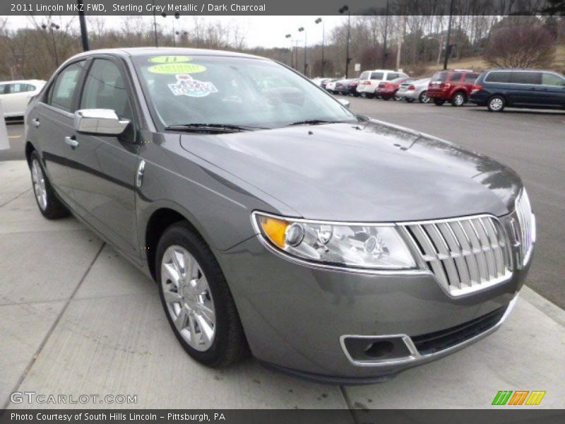Sterling Grey Metallic / Dark Charcoal 2011 Lincoln MKZ FWD