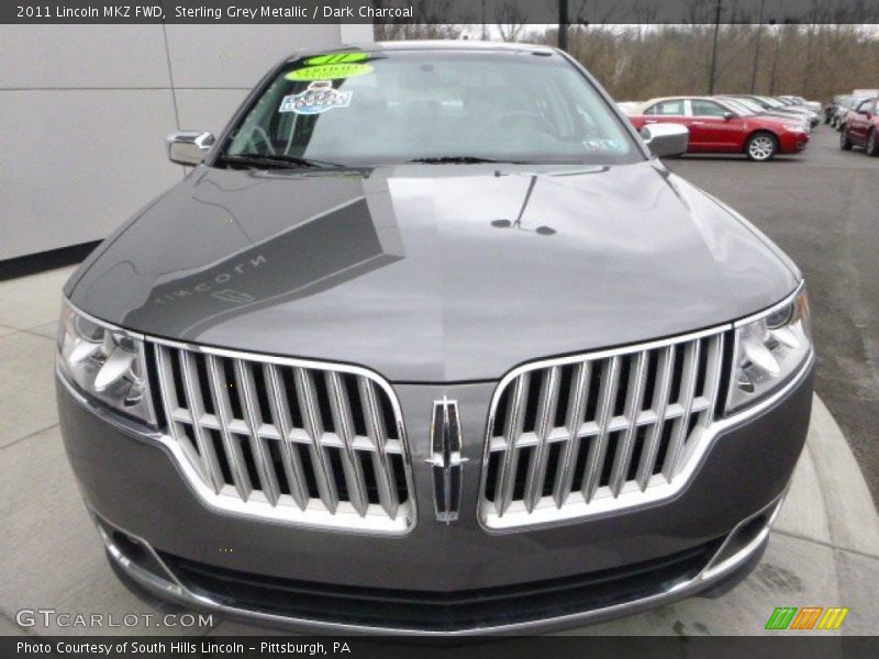 Sterling Grey Metallic / Dark Charcoal 2011 Lincoln MKZ FWD