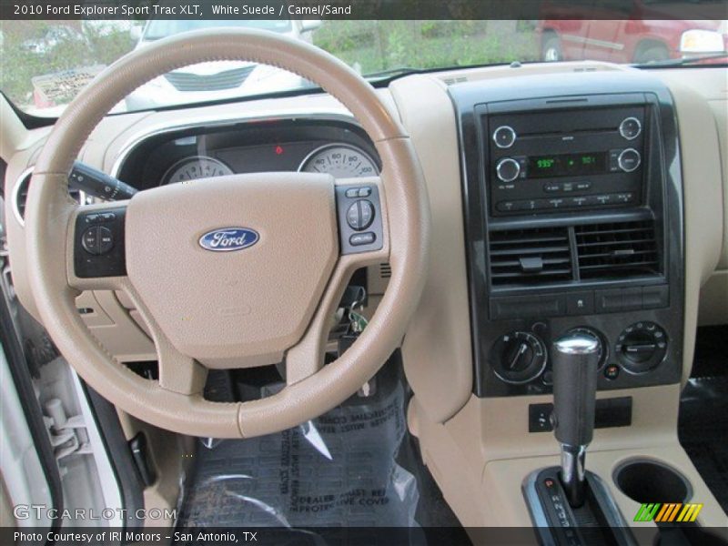 White Suede / Camel/Sand 2010 Ford Explorer Sport Trac XLT