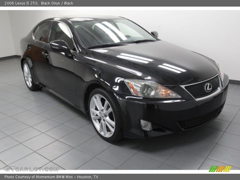 Black Onyx / Black 2006 Lexus IS 250