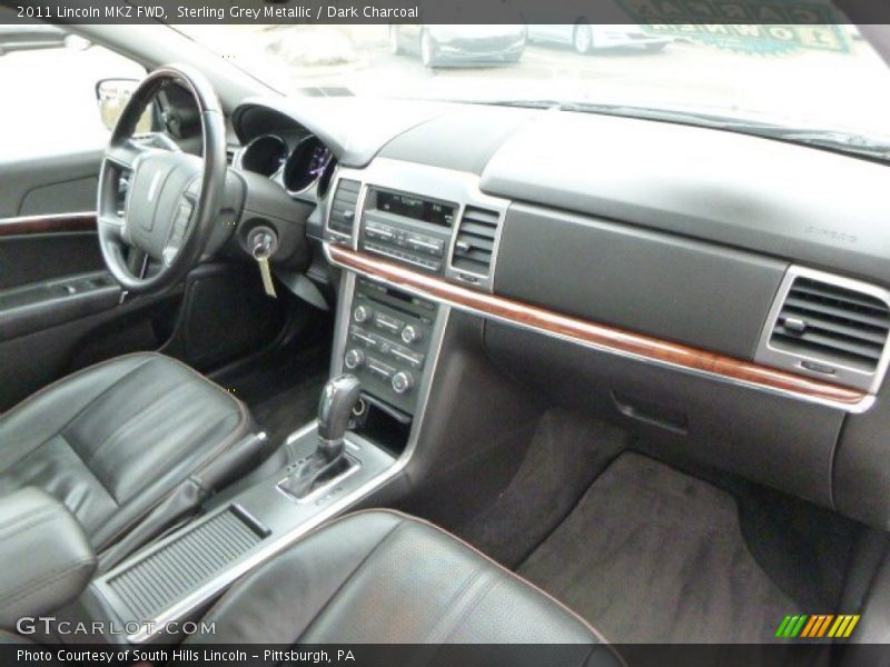 Sterling Grey Metallic / Dark Charcoal 2011 Lincoln MKZ FWD