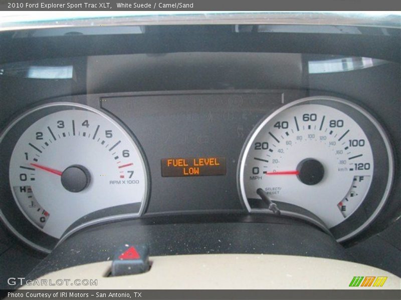 White Suede / Camel/Sand 2010 Ford Explorer Sport Trac XLT