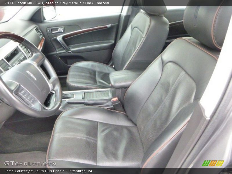 Sterling Grey Metallic / Dark Charcoal 2011 Lincoln MKZ FWD