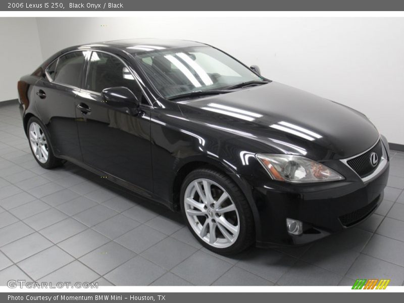 Black Onyx / Black 2006 Lexus IS 250